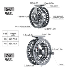 Carregar imagem no visualizador da galeria, Fly Fishing Metal Reel 12kg Drag
