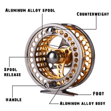 Carregar imagem no visualizador da galeria, Fly Fishing Metal Reel 12kg Drag
