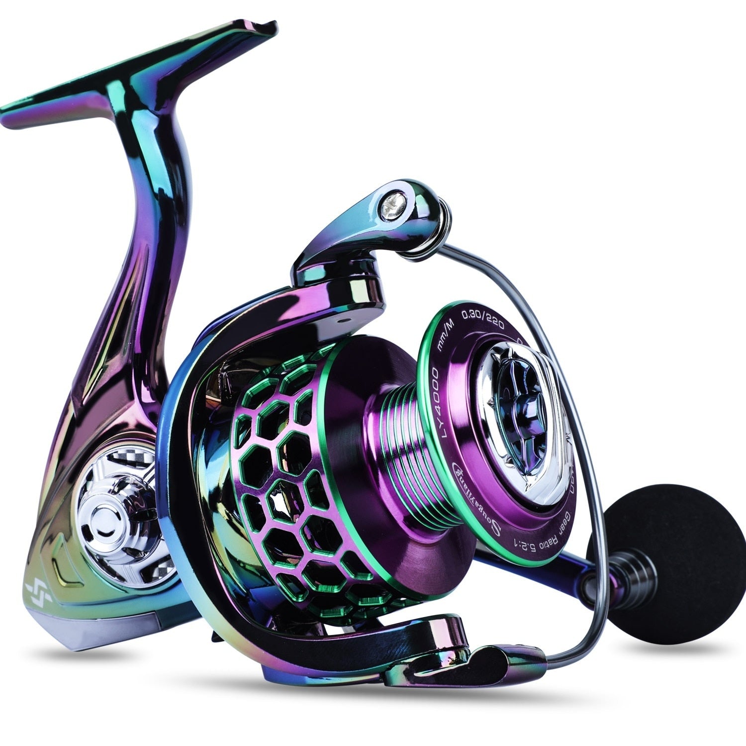 Sougayilang Fishing Reel, Colorful Ultralight Spinning, 58% OFF