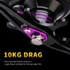 Ultralight Purple Baitcasting Reel