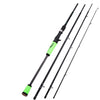 4 Sections Baitcasting Fishing Rod 1.8-2.4m