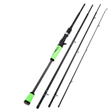 Carregar imagem no visualizador da galeria, 4 Sections Baitcasting Fishing Rod 1.8-2.4m
