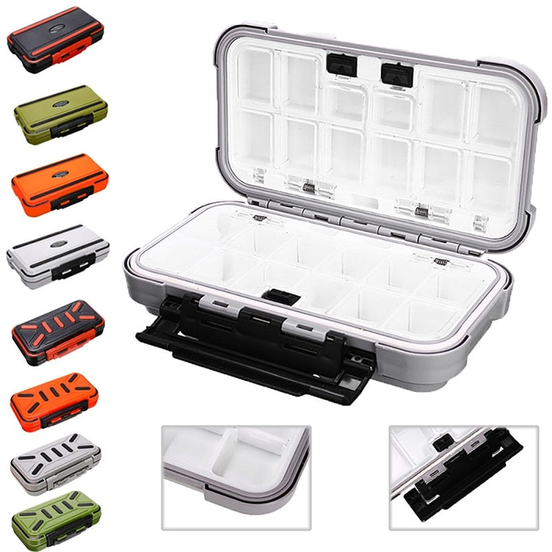 Y1UC Double Sided Fishing Tackle Box Placing Baits Tackle Box
