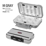 Waterproof Double-Sided Fishing Tackle Box 3 Sizes S/M/L