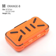 Cargar imagen en el visor de la galería, Waterproof Double-Sided Fishing Tackle Box 3 Sizes S/M/L
