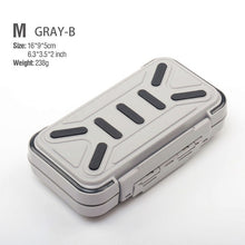 Cargar imagen en el visor de la galería, Waterproof Double-Sided Fishing Tackle Box 3 Sizes S/M/L
