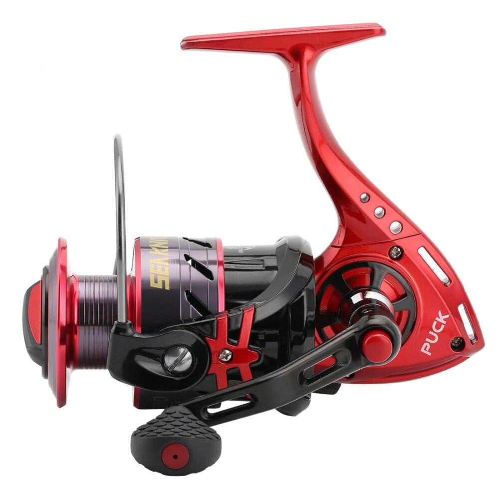 Fladen Power 130 Rear Drag Spinning Fishing Reels Red Fixed Spool