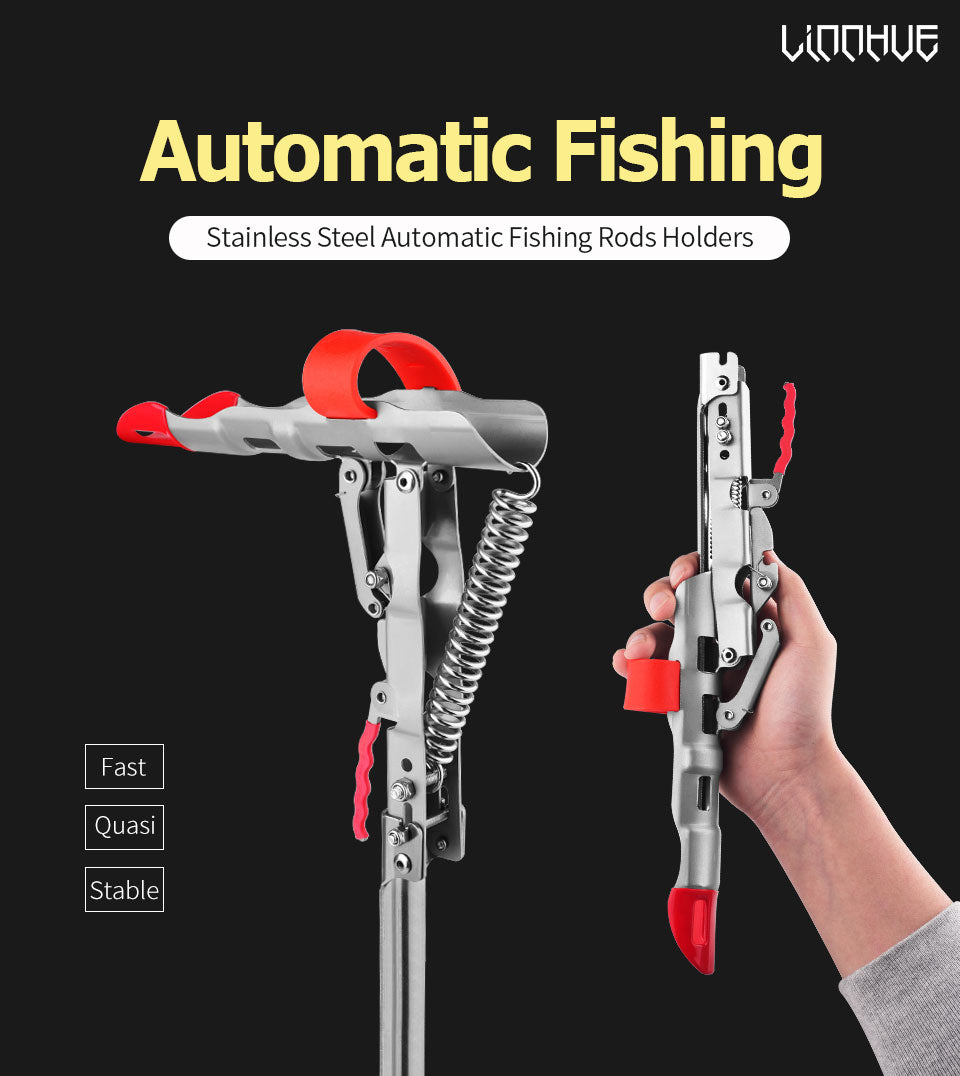 Automatic Fishing Pole Holder