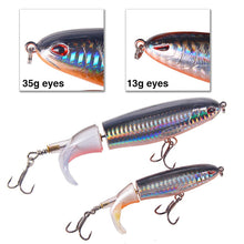 Cargar imagen en el visor de la galería, 5pc Topwater Lure Set 13-35g Whopper Plopper
