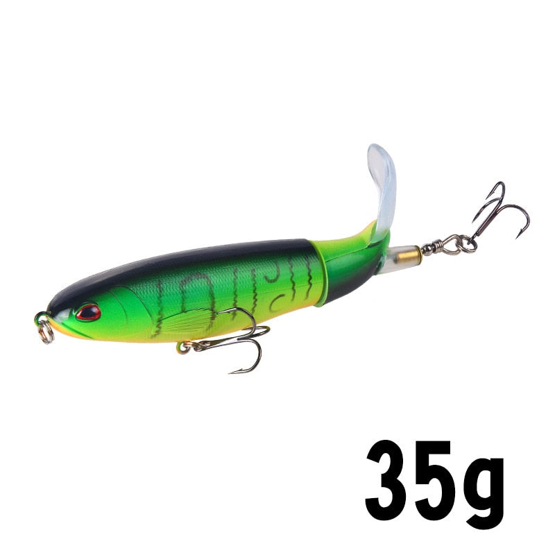 3Pcs Plopper Whopper Topwater Lure for Carp Sea Bass Fishing Lures Hard Bait  : : Sports, Fitness & Outdoors