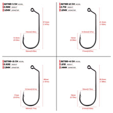 Charger l&#39;image dans la galerie, Fishing Jig Hook 1000pc 1/0-5/0
