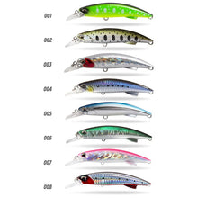 Cargar imagen en el visor de la galería, 3pc Sinking Lure 49/60g 9.2/11cm Sinking Depth 1.5~4.0m
