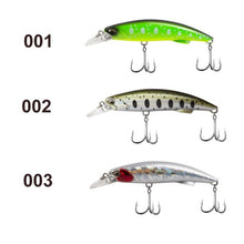 Cargar imagen en el visor de la galería, 3pc Sinking Lure 49/60g 9.2/11cm Sinking Depth 1.5~4.0m
