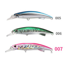 Cargar imagen en el visor de la galería, 3pc Sinking Lure 49/60g 9.2/11cm Sinking Depth 1.5~4.0m
