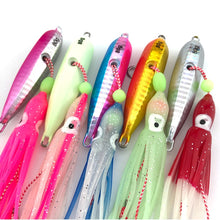 Load image into Gallery viewer, 5pc 40g-200g Squid Jig Bait
