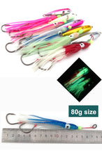 Load image into Gallery viewer, 5pc 40g-200g Squid Jig Bait
