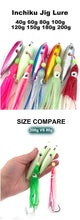 Carregar imagem no visualizador da galeria, 5pc 40g-200g Squid Jig Bait
