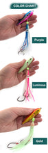 Load image into Gallery viewer, 5pc 40g-200g Squid Jig Bait
