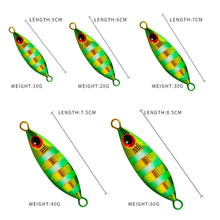 Load image into Gallery viewer, 10pc 10g-60g 5-8.5cm Metal Jig Bait
