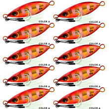 Load image into Gallery viewer, 10pc 10g-60g 5-8.5cm Metal Jig Bait
