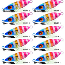 Load image into Gallery viewer, 10pc 10g-60g 5-8.5cm Metal Jig Bait
