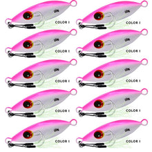 Charger l&#39;image dans la galerie, 10pc 10g-60g 5-8.5cm Metal Jig Bait
