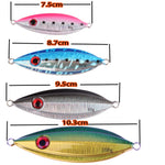 Metal Jigging Lure 40-100g 7.5-10.3cm