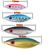 Metal Jigging Lure 40-100g 7.5-10.3cm