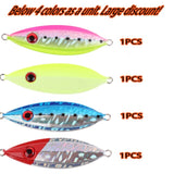 Metal Jigging Lure 40-100g 7.5-10.3cm