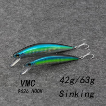 Charger l&#39;image dans la galerie, Sinking Minnow Lure 12cm/42g 15cm/63g
