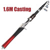 Aka Premium Carbon Telescopic Fishing Rod 1.6m