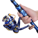 Sapphire 1.8-2.4m Telescopic Rod & Reel Combo