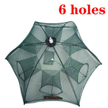 Load image into Gallery viewer, 4-8 Holes Fishing Trap Net for Fish/Crab/Prawn
