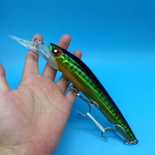 Load image into Gallery viewer, 3pc Sinking Lure 98g/18cm Depth 7-9m
