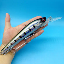 Load image into Gallery viewer, 3pc Sinking Lure 98g/18cm Depth 7-9m
