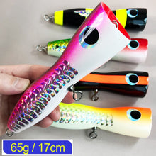 Load image into Gallery viewer, Topwater Big Mouth Fishing Lure 70/90/120/140g
