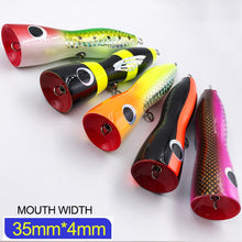 Load image into Gallery viewer, Topwater Big Mouth Fishing Lure 70/90/120/140g
