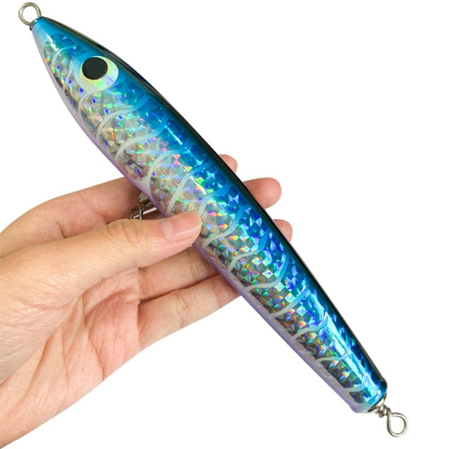 OEM Factory Wholesale Saltwater 120g/ 20cm, 150g/22cm Lager Popper Fishing  Lure - China Fishing Lure and Popper Lure price