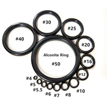 Cargar imagen en el visor de la galería, Alconite Fuji Ring - Fishing Rod Guide Ring DIY Repair All Size
