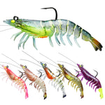 6pc Shrimp Fishing Lure with Hooks