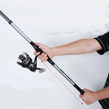 Charger l&#39;image dans la galerie, 2.1-4.5m Telescopic Heavy-Duty Fishing Rod 10kg-Line Weight 300g-Lure Weight
