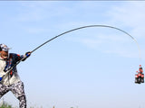 2.1-4.5m Telescopic Heavy-Duty Fishing Rod 10kg-Line Weight 300g-Lure Weight