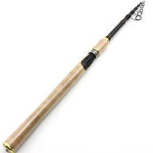 Carregar imagem no visualizador da galeria, 1.8-2.7m Telescopic Spinning/Baitcasting Rod Wooden
