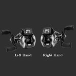 Digital Meter Display Baitcasting Reel 8kg Drag