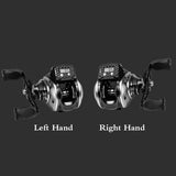 Digital Meter Display Baitcasting Reel 8kg Drag