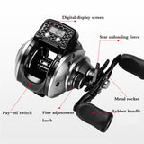 Digital Meter Display Baitcasting Reel 8kg Drag