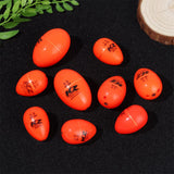 1pc Orange Fishing Bean Float Size 0.5-5