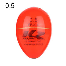 Cargar imagen en el visor de la galería, 1pc Orange Fishing Bean Float Size 0.5-5
