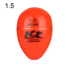 Cargar imagen en el visor de la galería, 1pc Orange Fishing Bean Float Size 0.5-5
