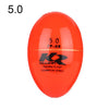 1pc Orange Fishing Bean Float Size 0.5-5